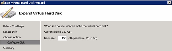 Virtuális lemez méretének megnövelés Windows Server 2008 R2 alatt