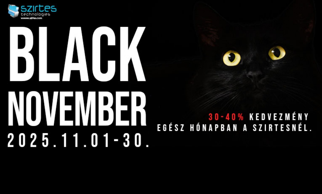 BLACK November – immár 5. alkalommal!